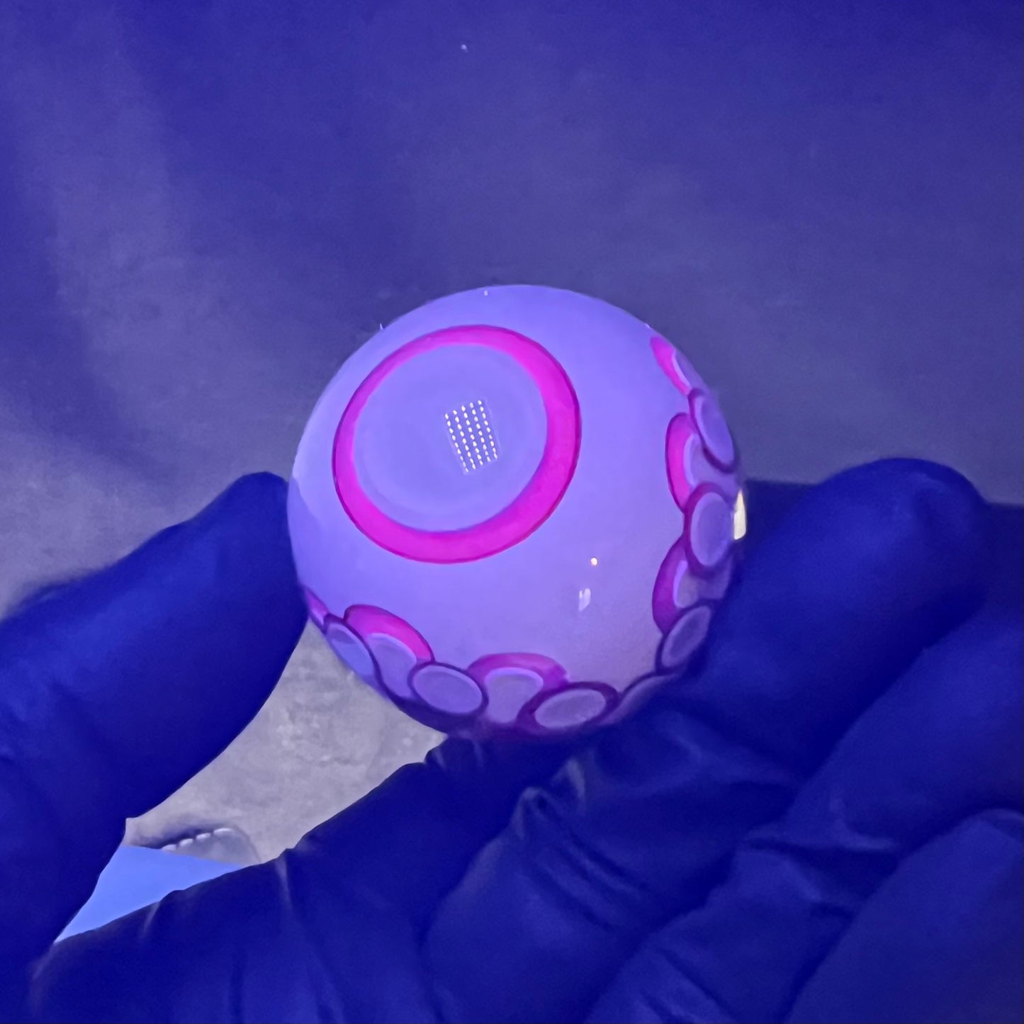 “Triploid” multi vortex marble