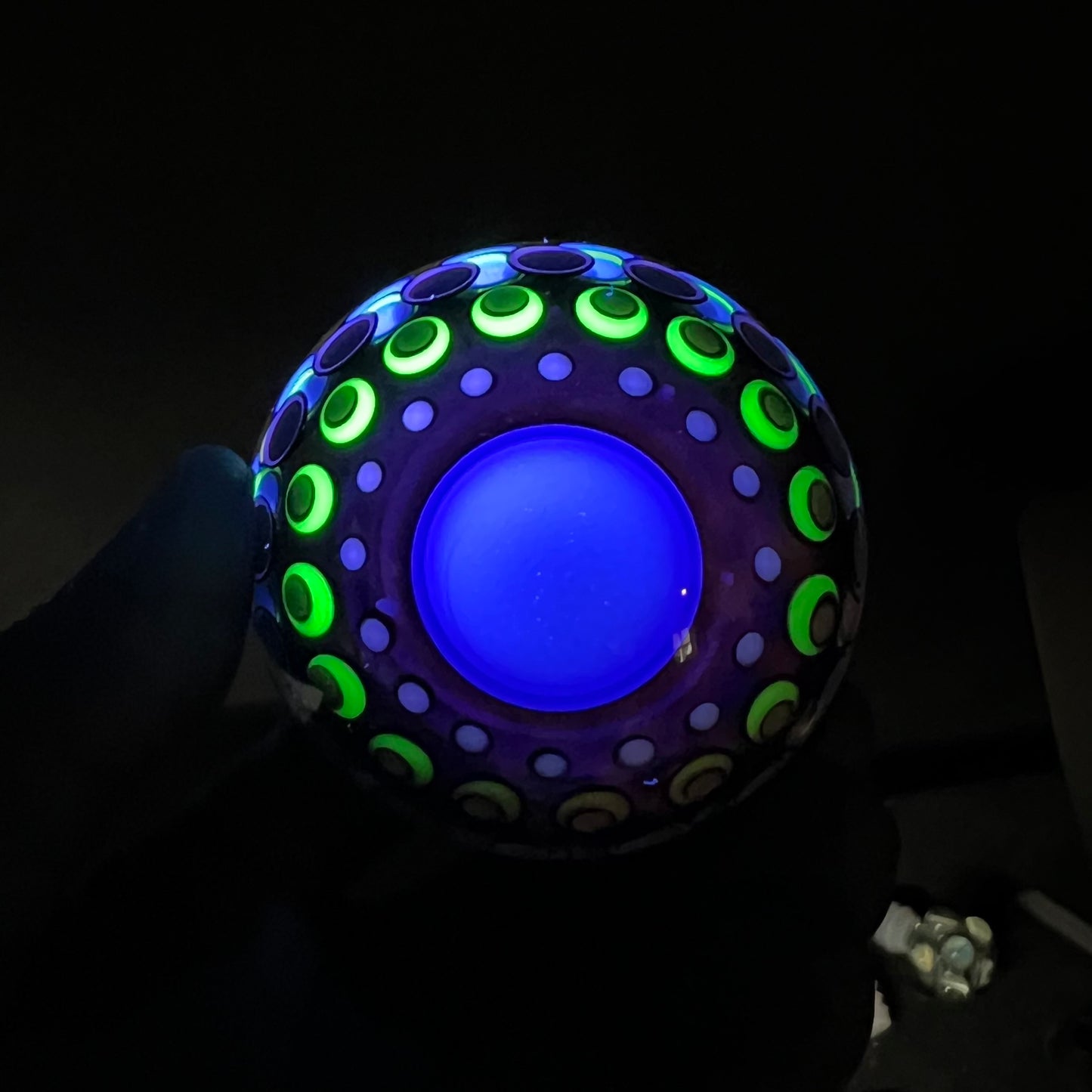 UV Bat Cave Vortex Marble