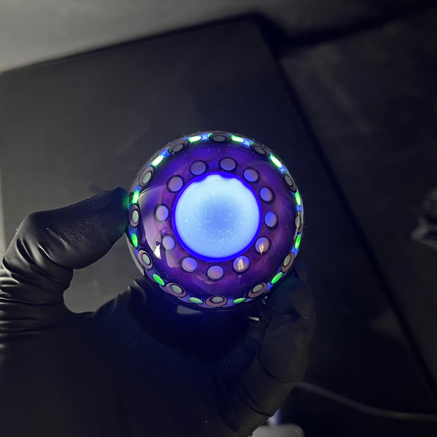 60mm UV Bat Cave Vortex Marble