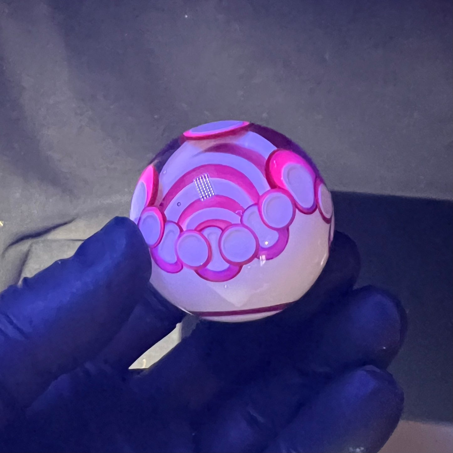 “Triploid” multi vortex marble