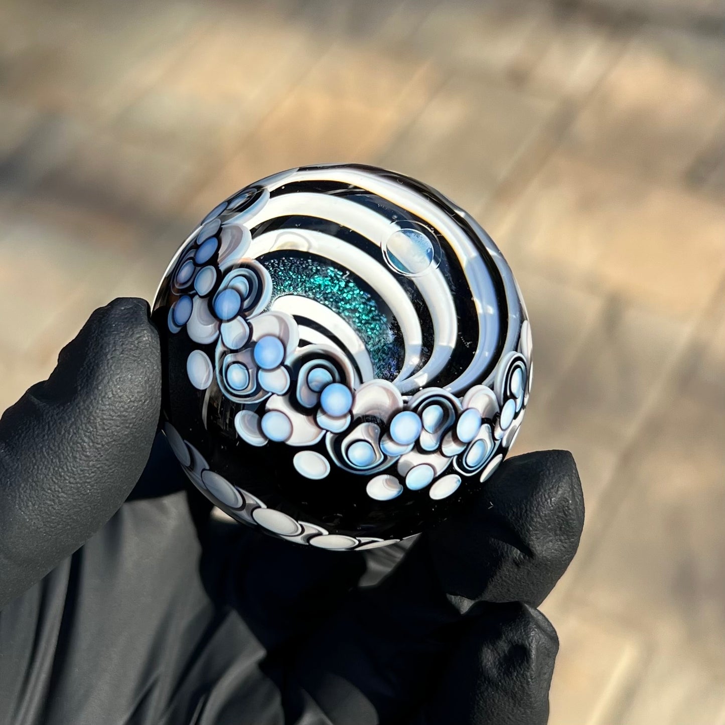 2 inch Black and White Vortex