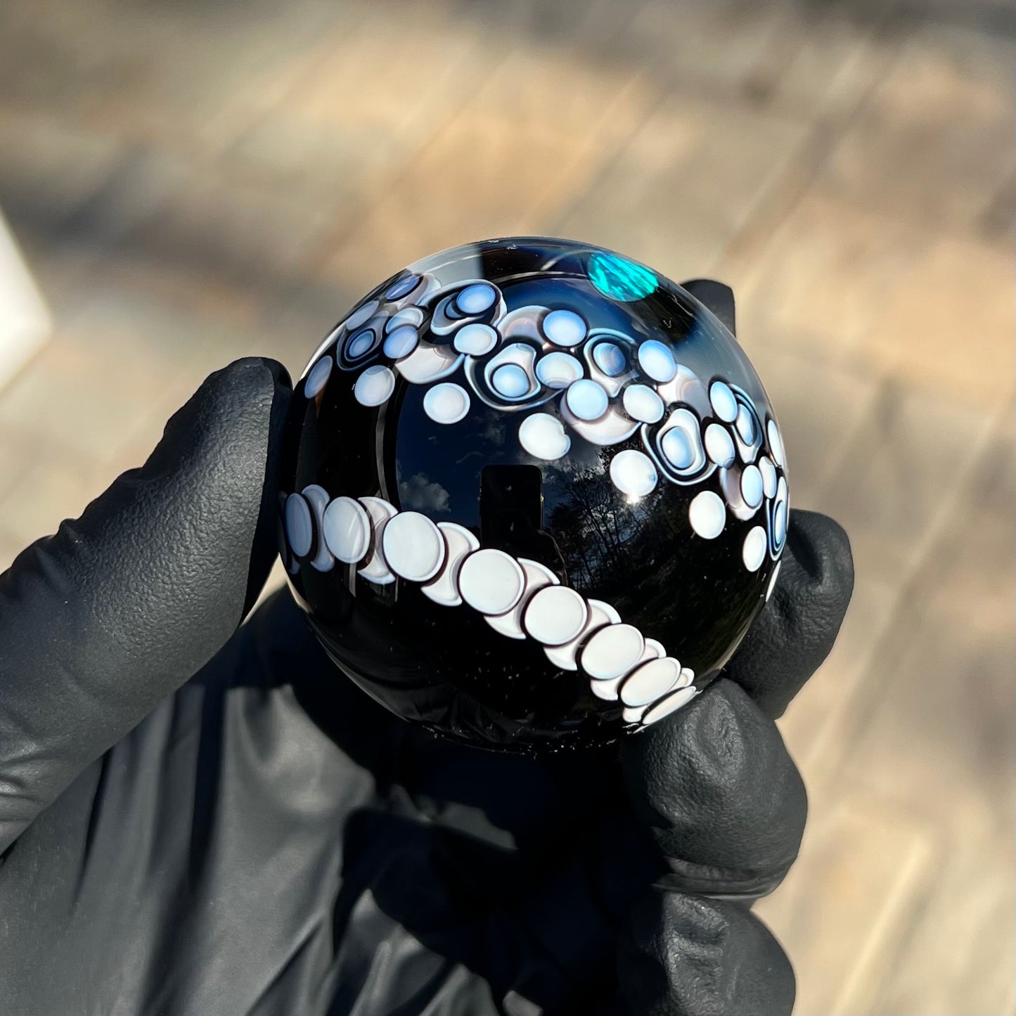 2 inch Black and White Vortex