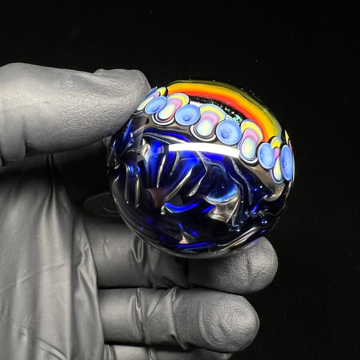 UV Double Vision Vortex Marble