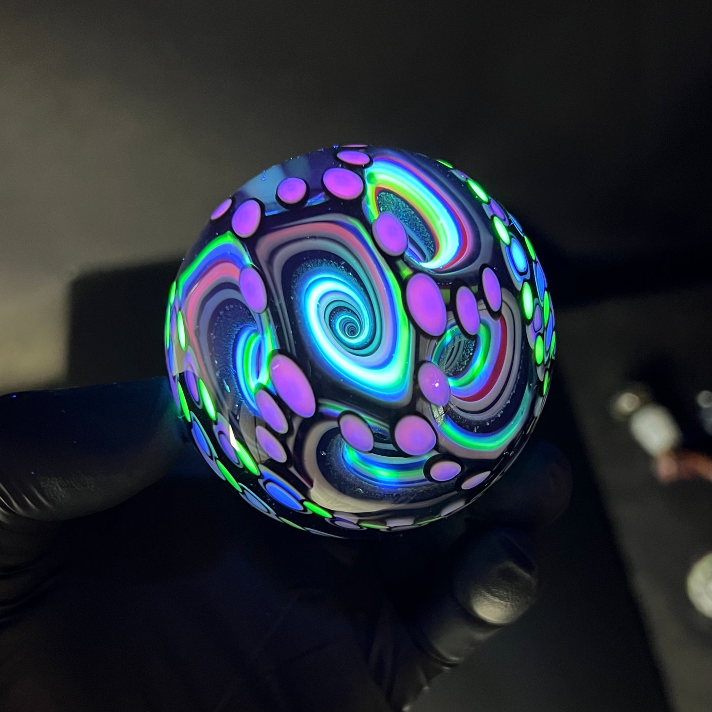 “WARPED” a multi vortex marble