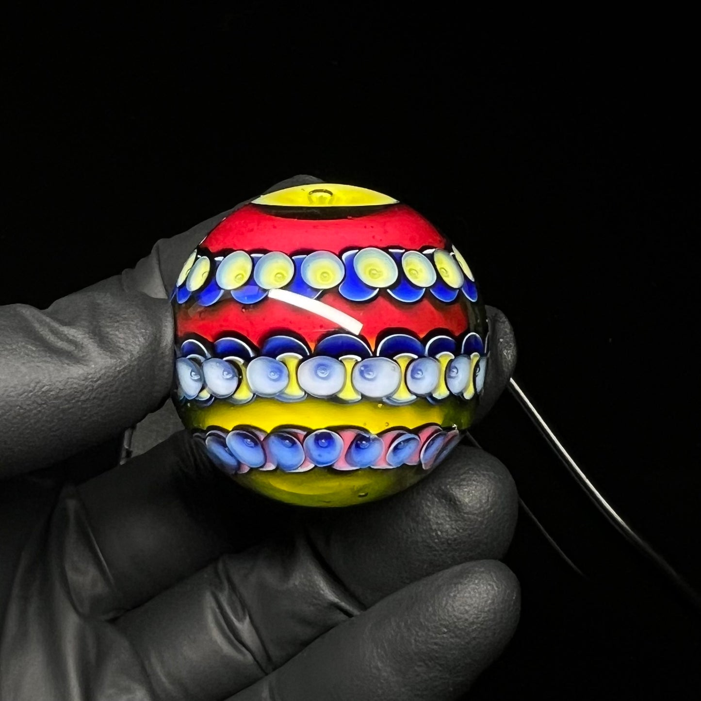 37mm UV Dot Stack Air Trap Marble