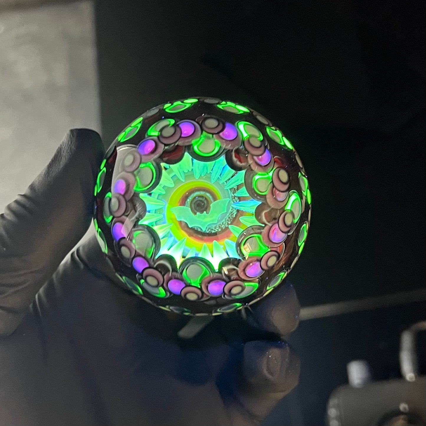 60mm UV Bat Cave Vortex Marble