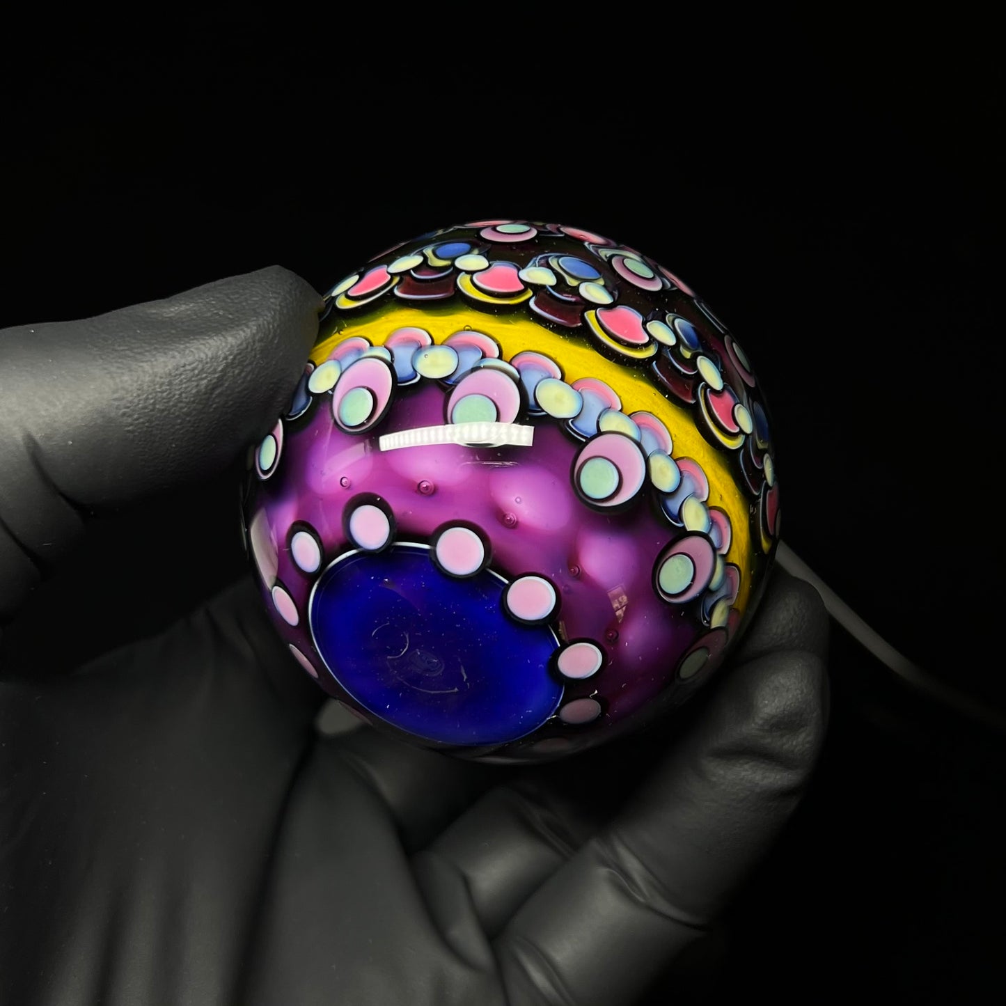 60mm UV Bat Cave Vortex Marble