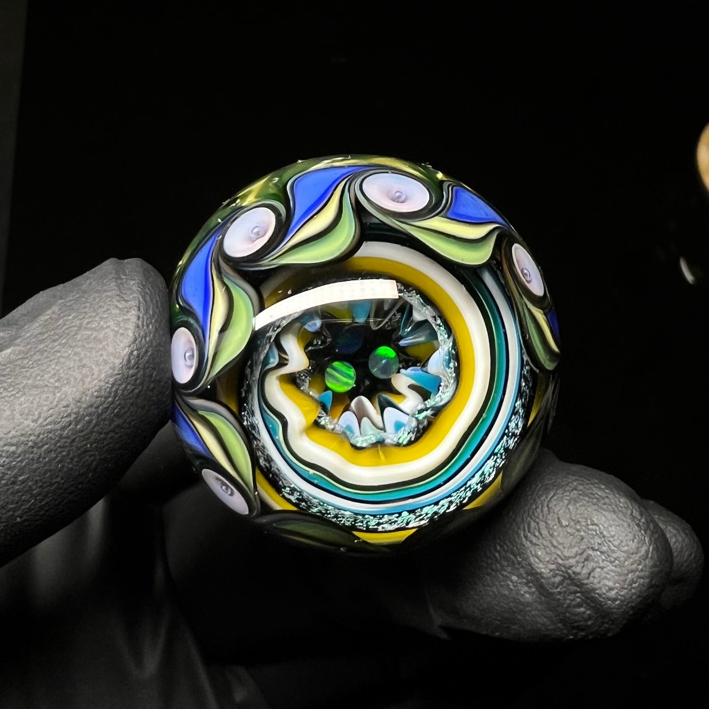 1.5 inch UV Opal Eater Cave Marble