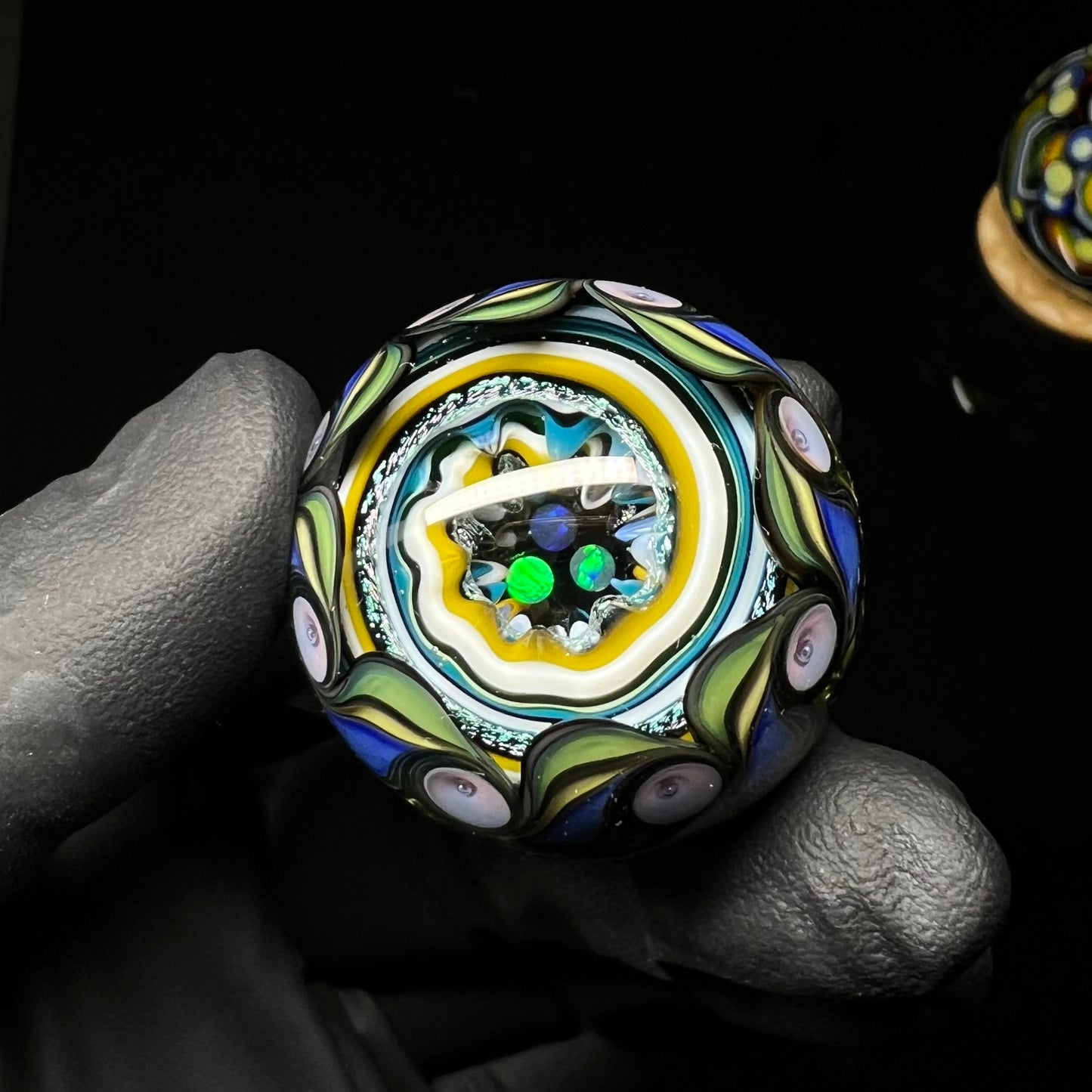 1.5 inch UV Opal Eater Cave Marble