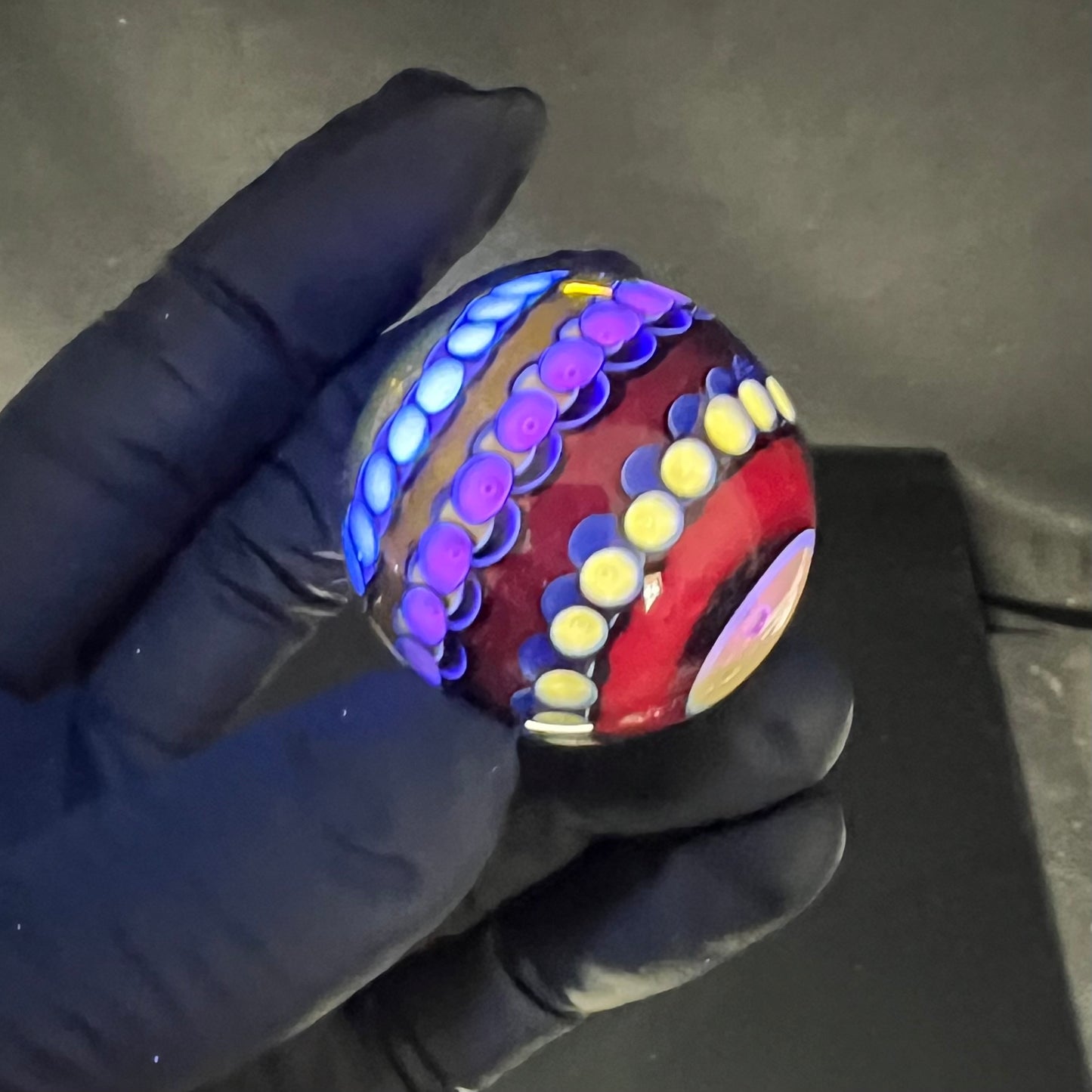 37mm UV Dot Stack Air Trap Marble