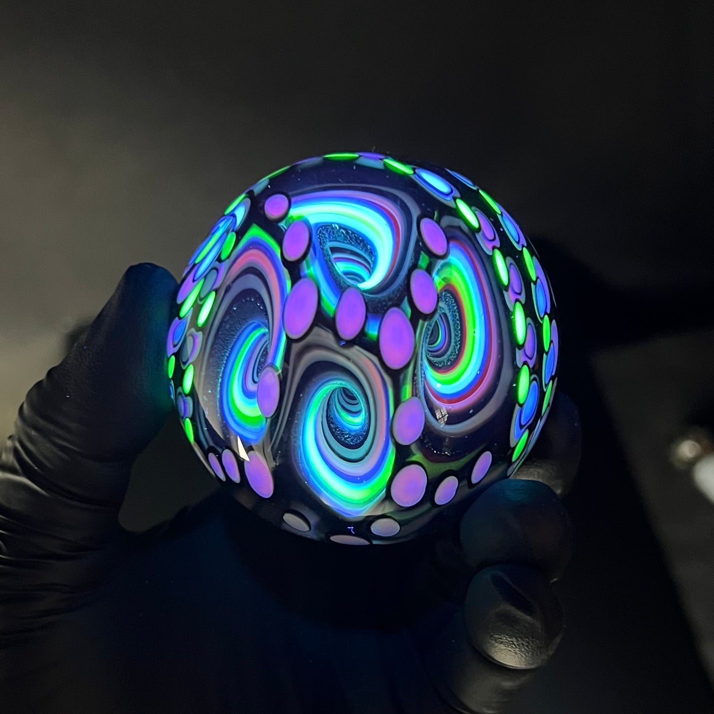 “WARPED” a multi vortex marble