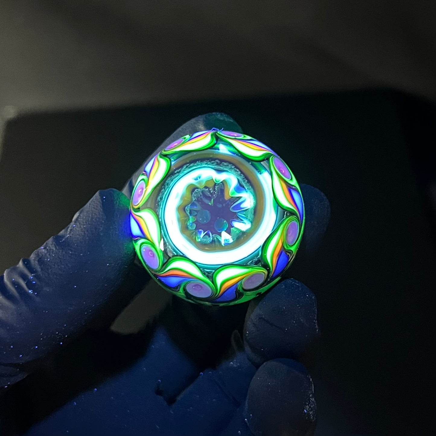 1.5 inch UV Opal Eater Cave Marble