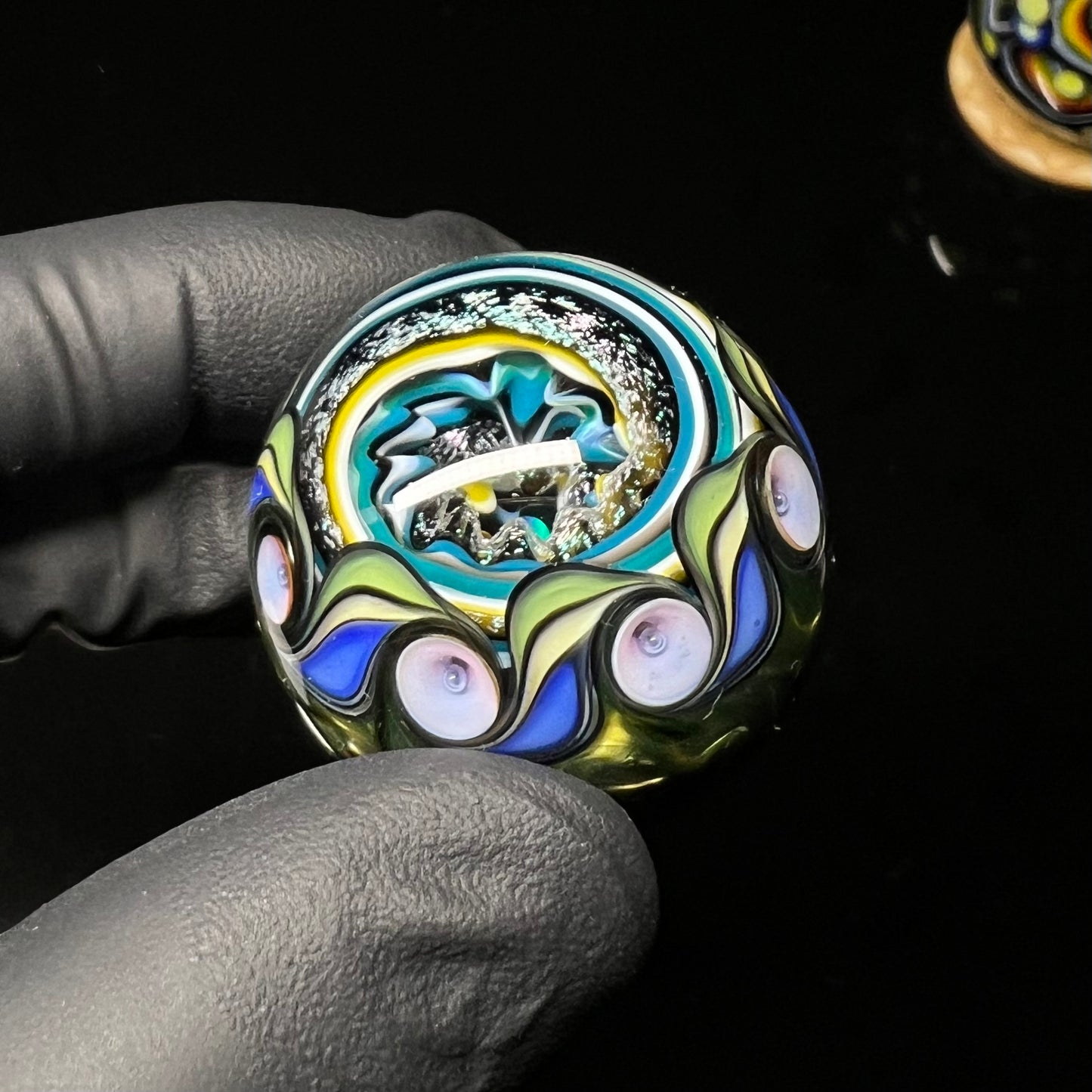 1.5 inch UV Opal Eater Cave Marble