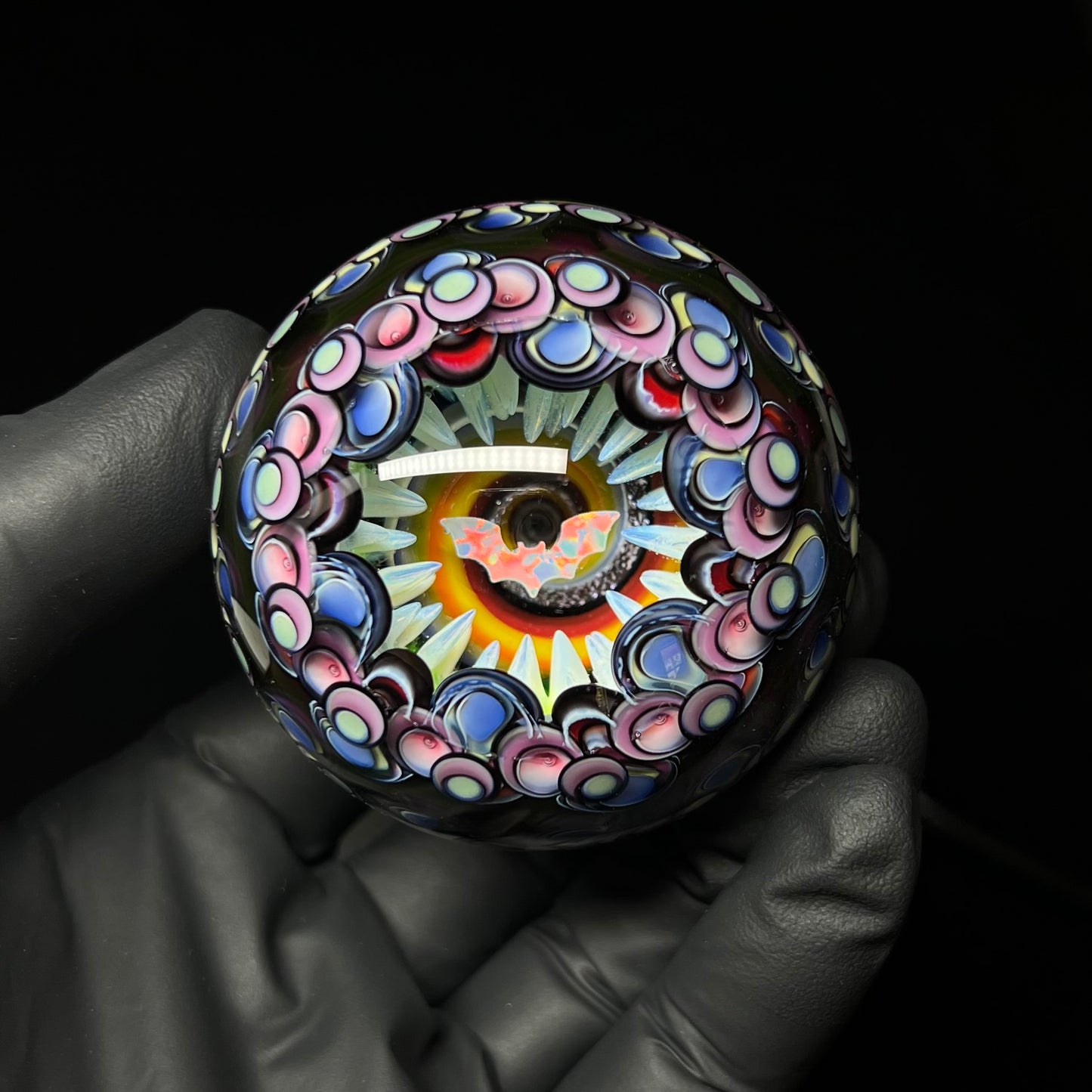 60mm UV Bat Cave Vortex Marble