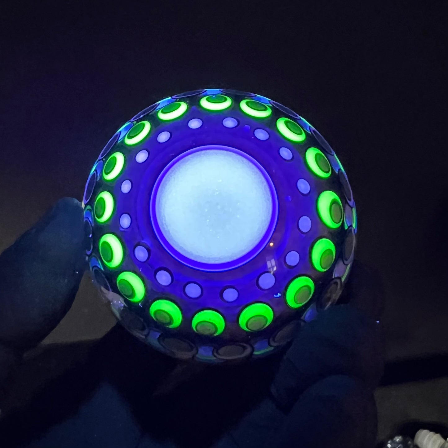 UV Bat Cave Vortex Marble