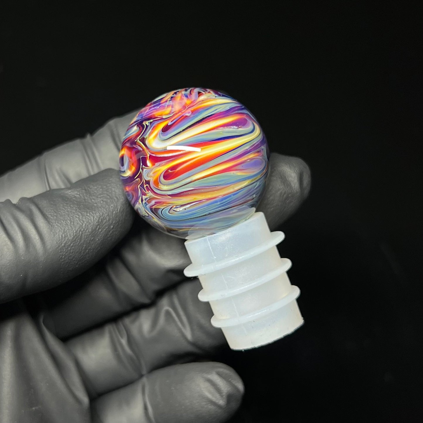 Tie Dye Wine Bottle Stopper