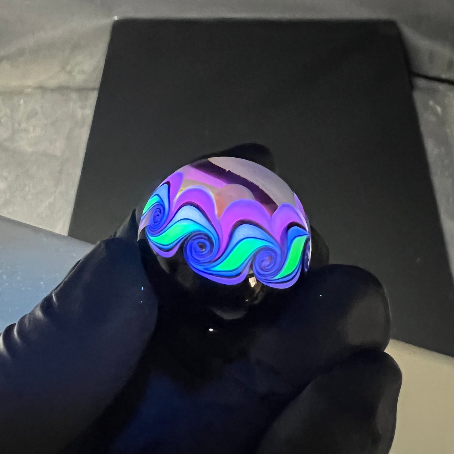 28mm UV Mini Vortex Marble