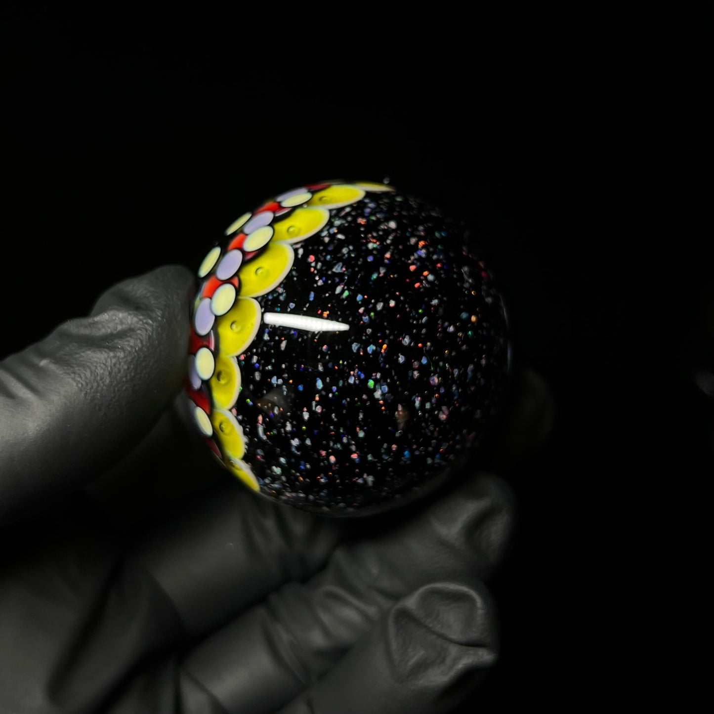 UV Skull 💀 Vortex Marble