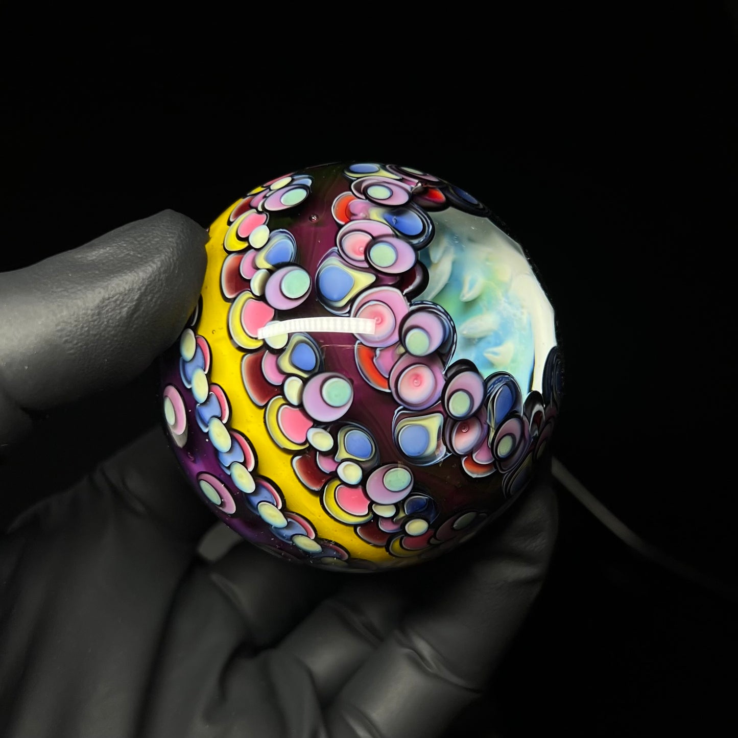 60mm UV Bat Cave Vortex Marble