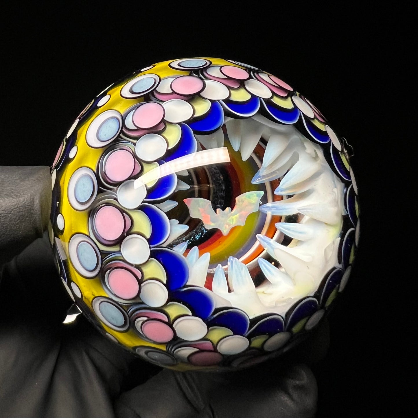 UV Bat Cave Vortex Marble
