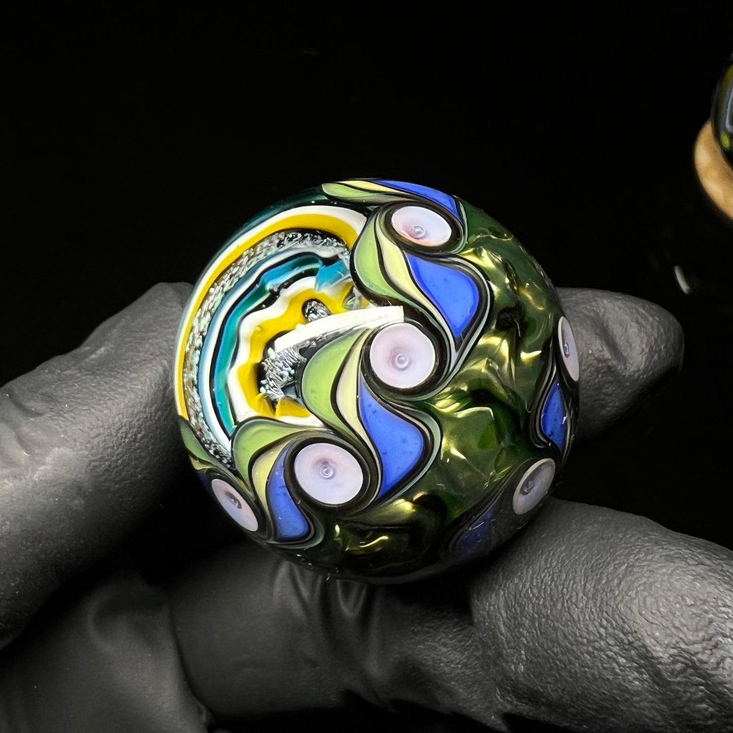 1.5 inch UV Opal Eater Cave Marble