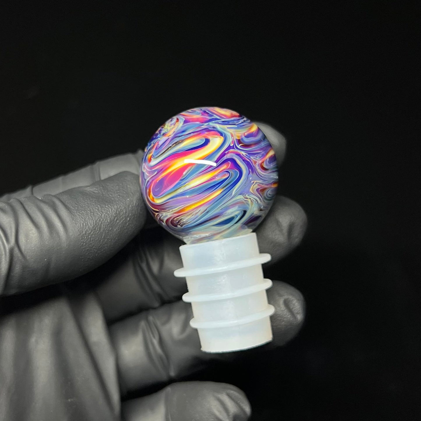 Tie Dye Wine Bottle Stopper