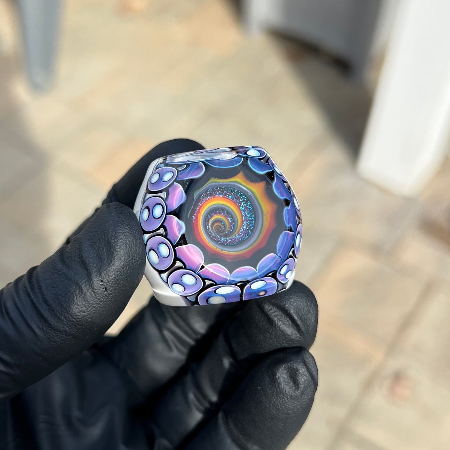 UV Vortex Marble Stand