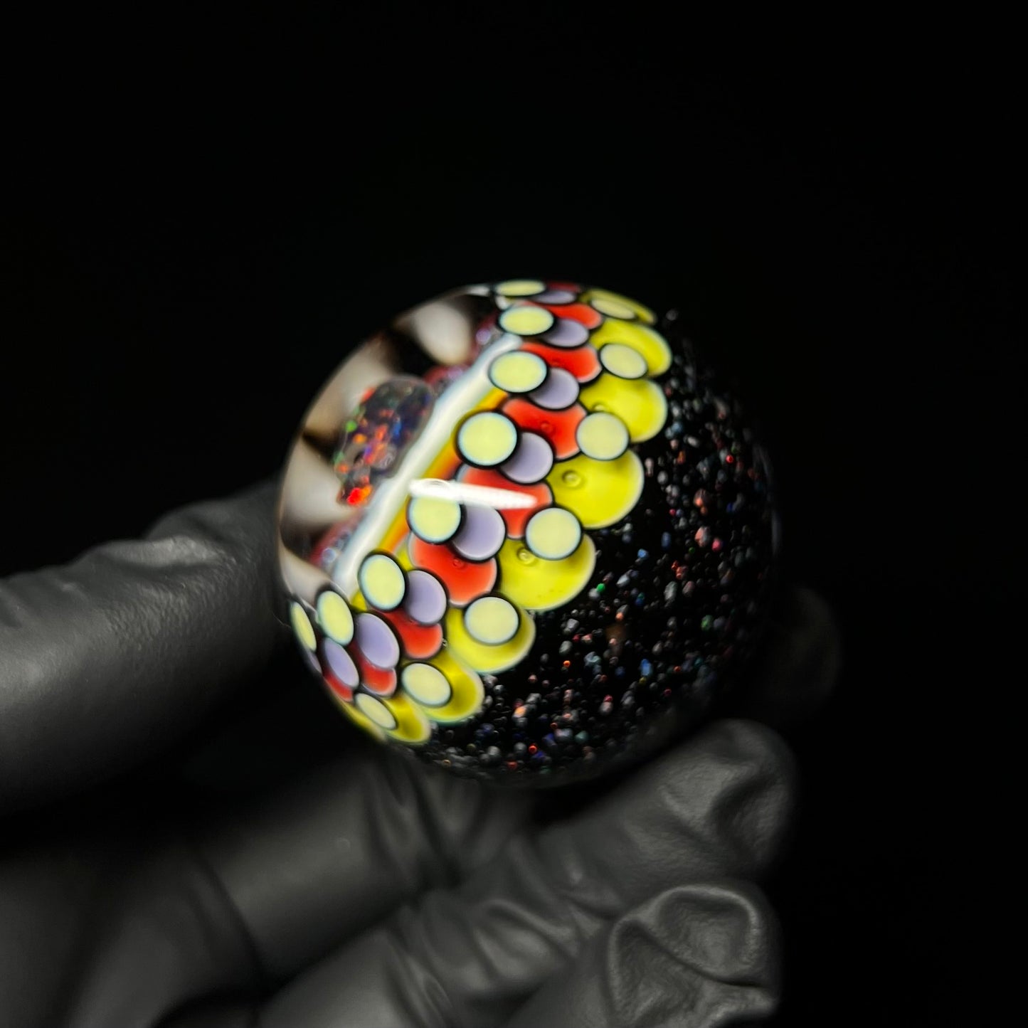 UV Skull 💀 Vortex Marble