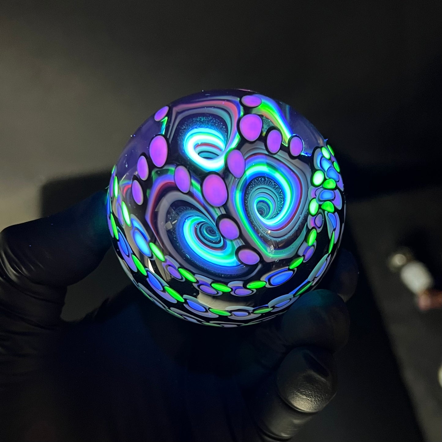 “WARPED” a multi vortex marble