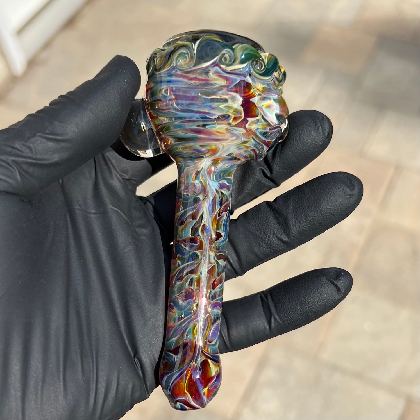 Collab Tie Dye Seascape Spoon