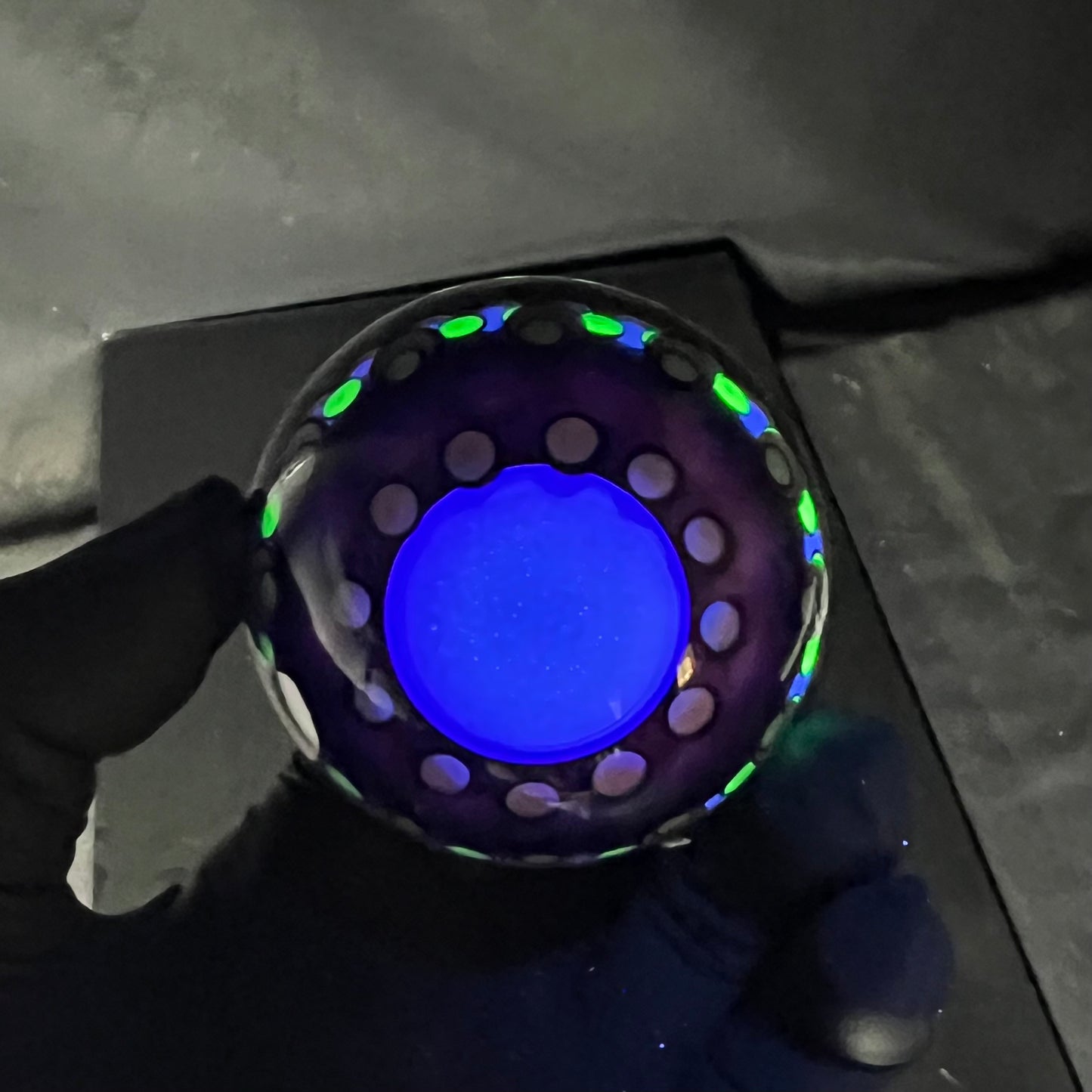 60mm UV Bat Cave Vortex Marble