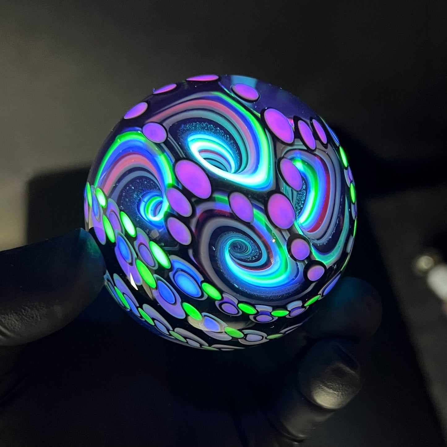 “WARPED” a multi vortex marble