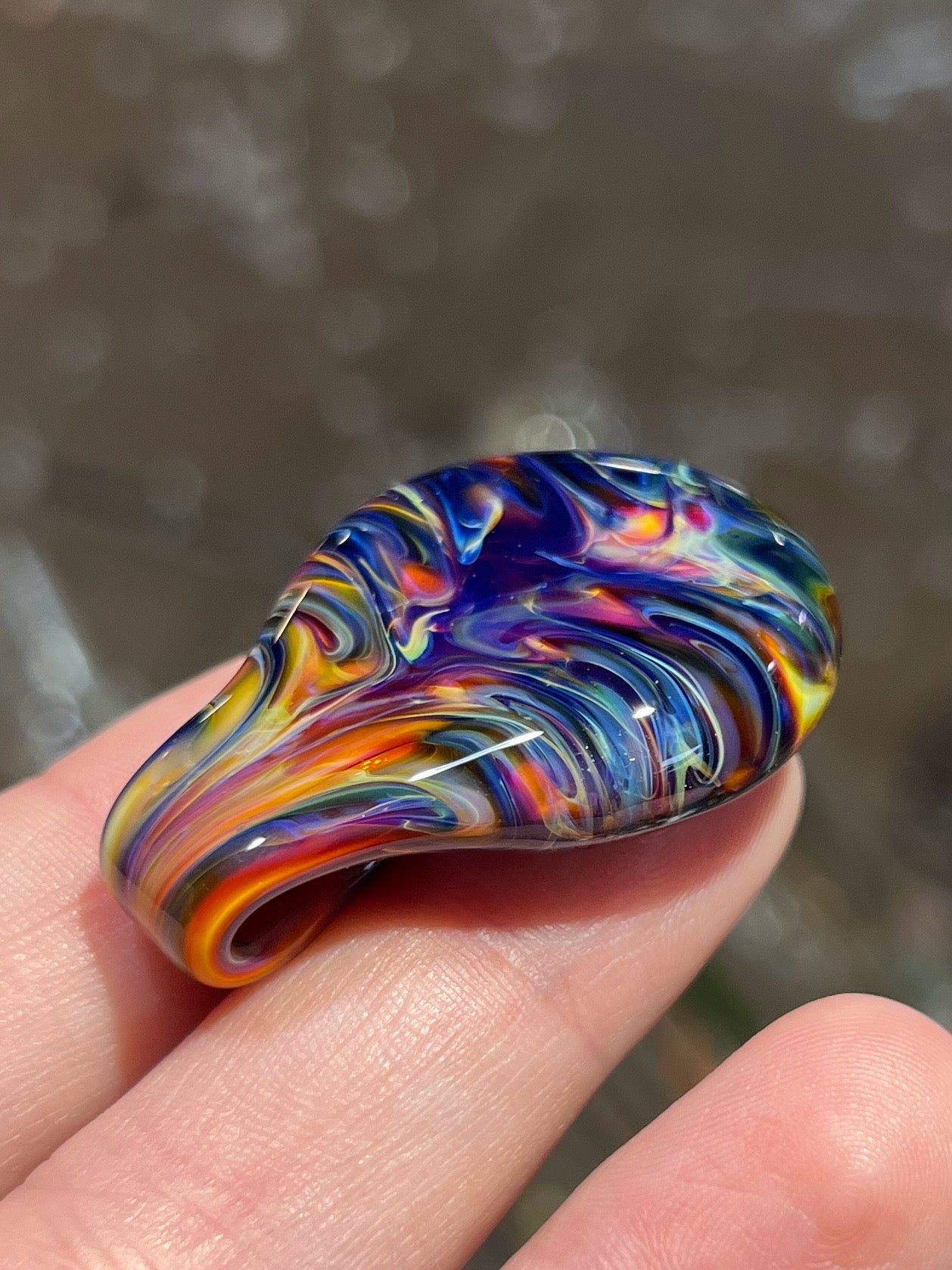 Tie Dye Pendant