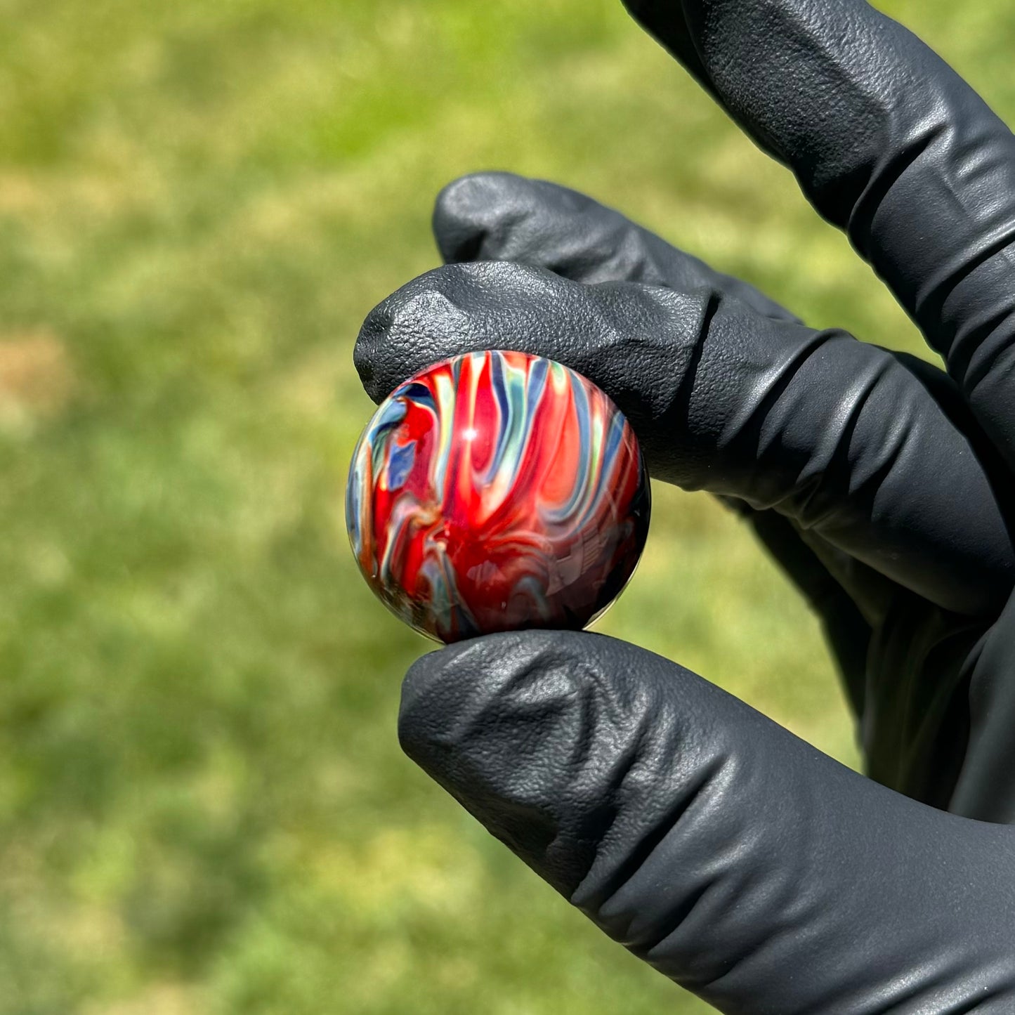 Red Tie Dye Marble