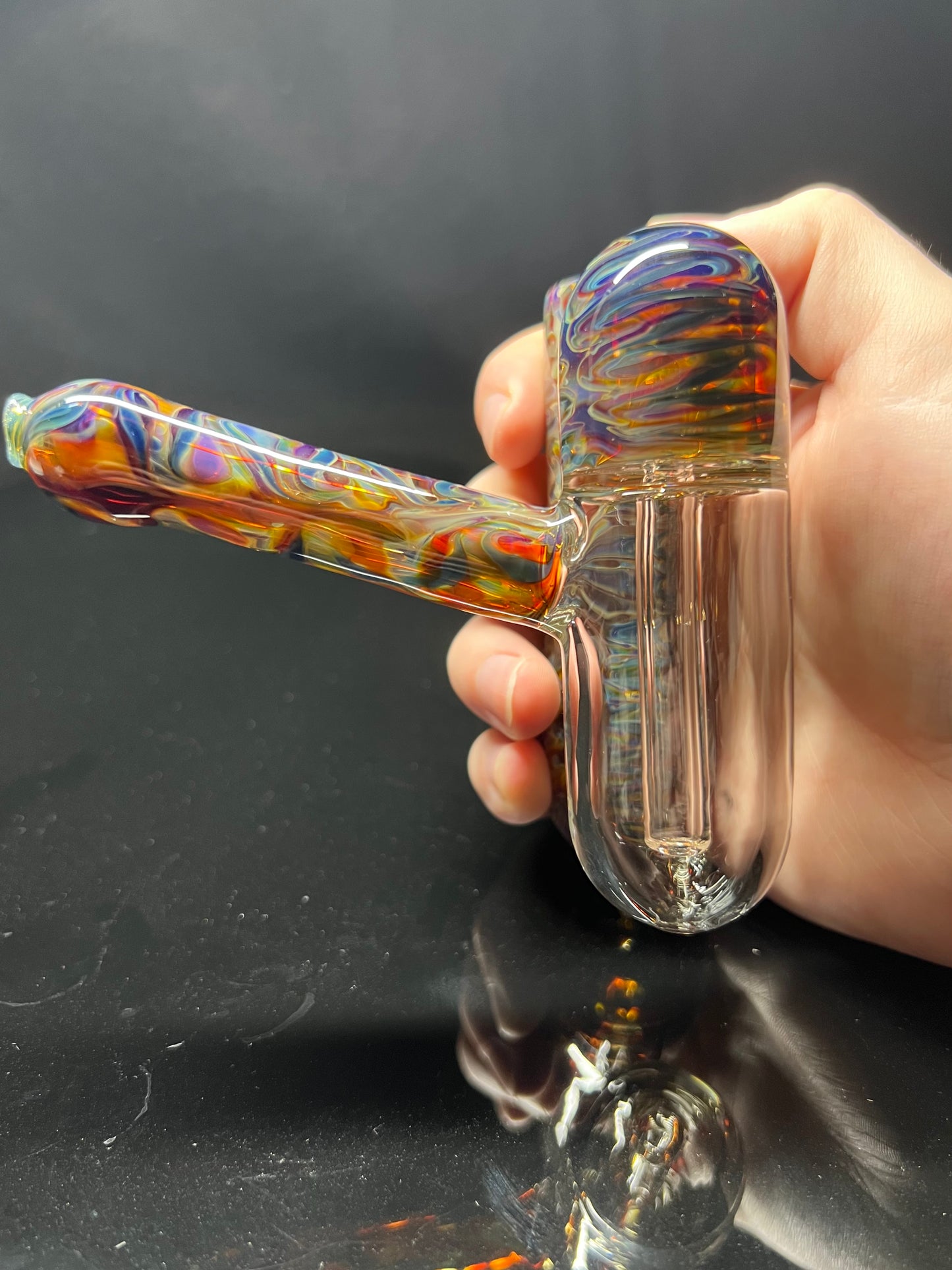 Tie Dye Double Bubbler