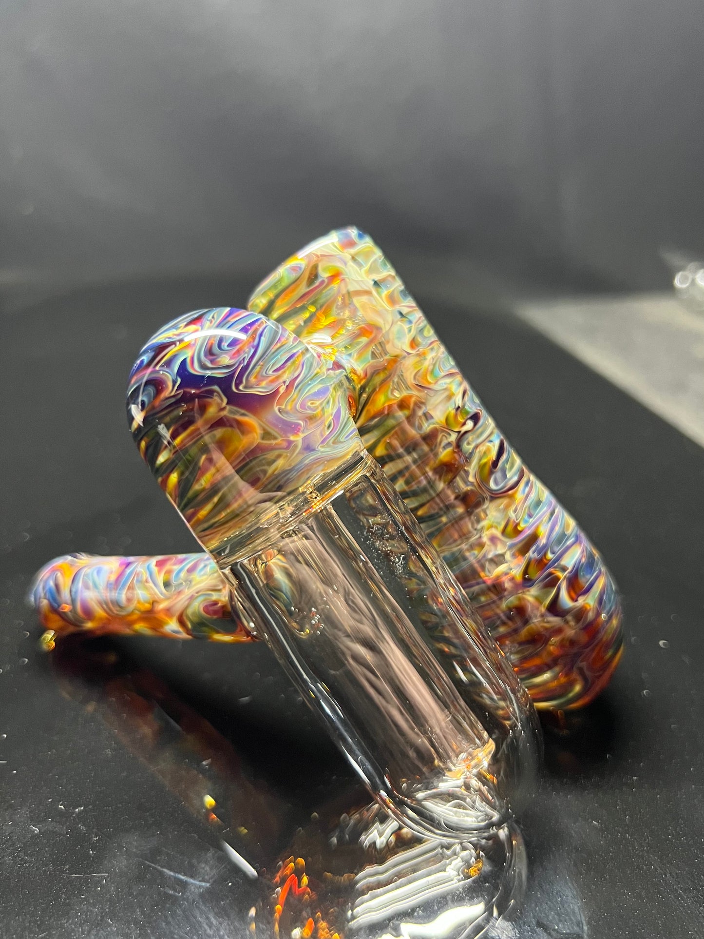 Tie Dye Double Bubbler