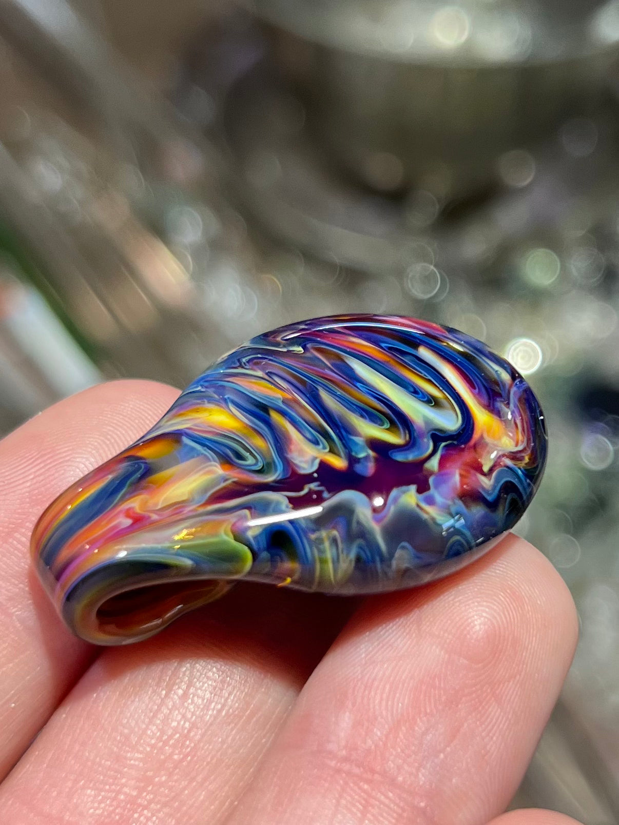 Tie Dye Pendant