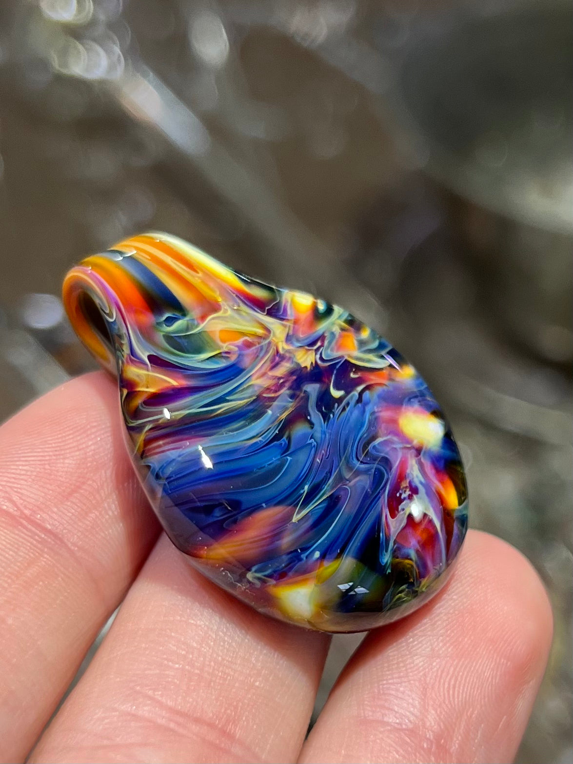 Tie Dye Pendant