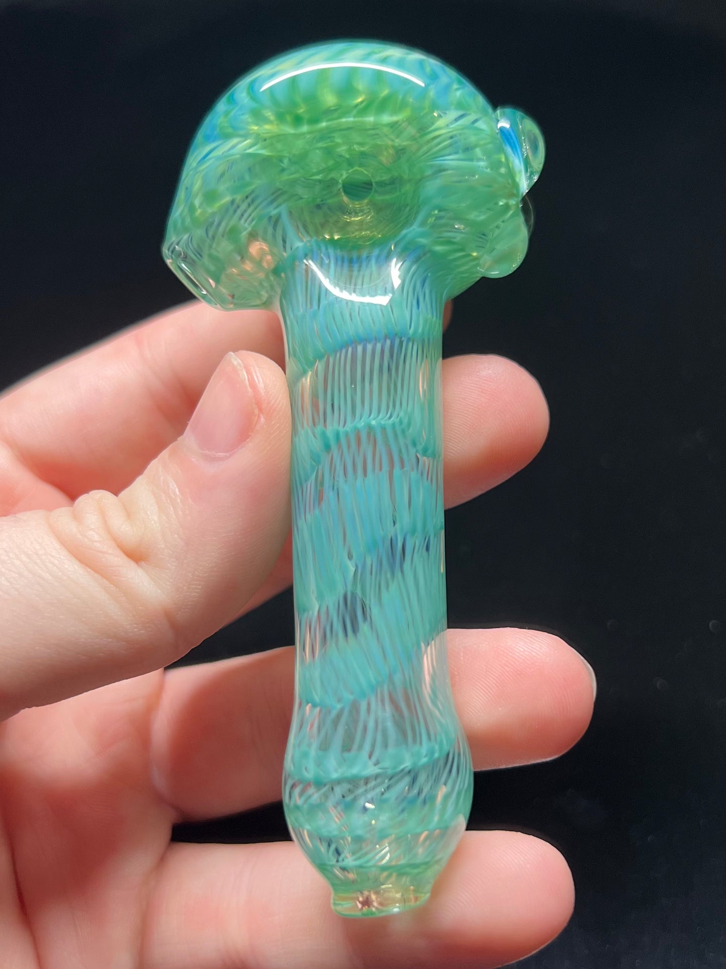 Coil Pot Teal Spoon
