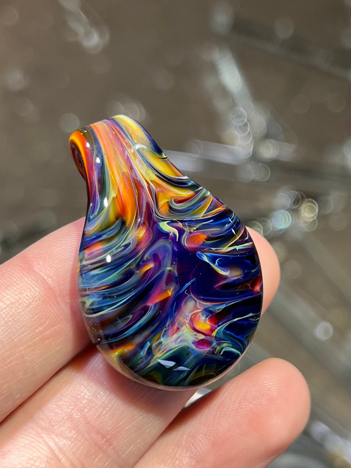 Tie Dye Pendant