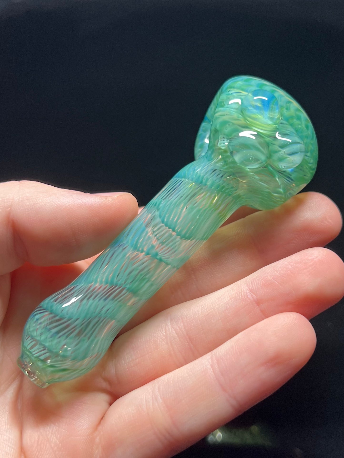Coil Pot Teal Spoon