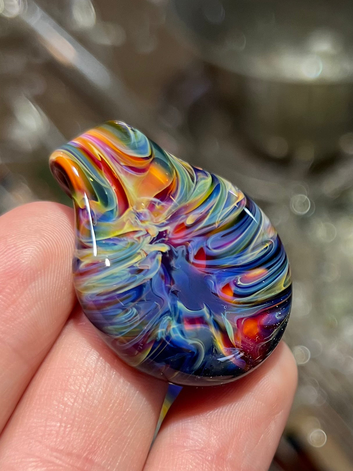 Tie Dye Pendant
