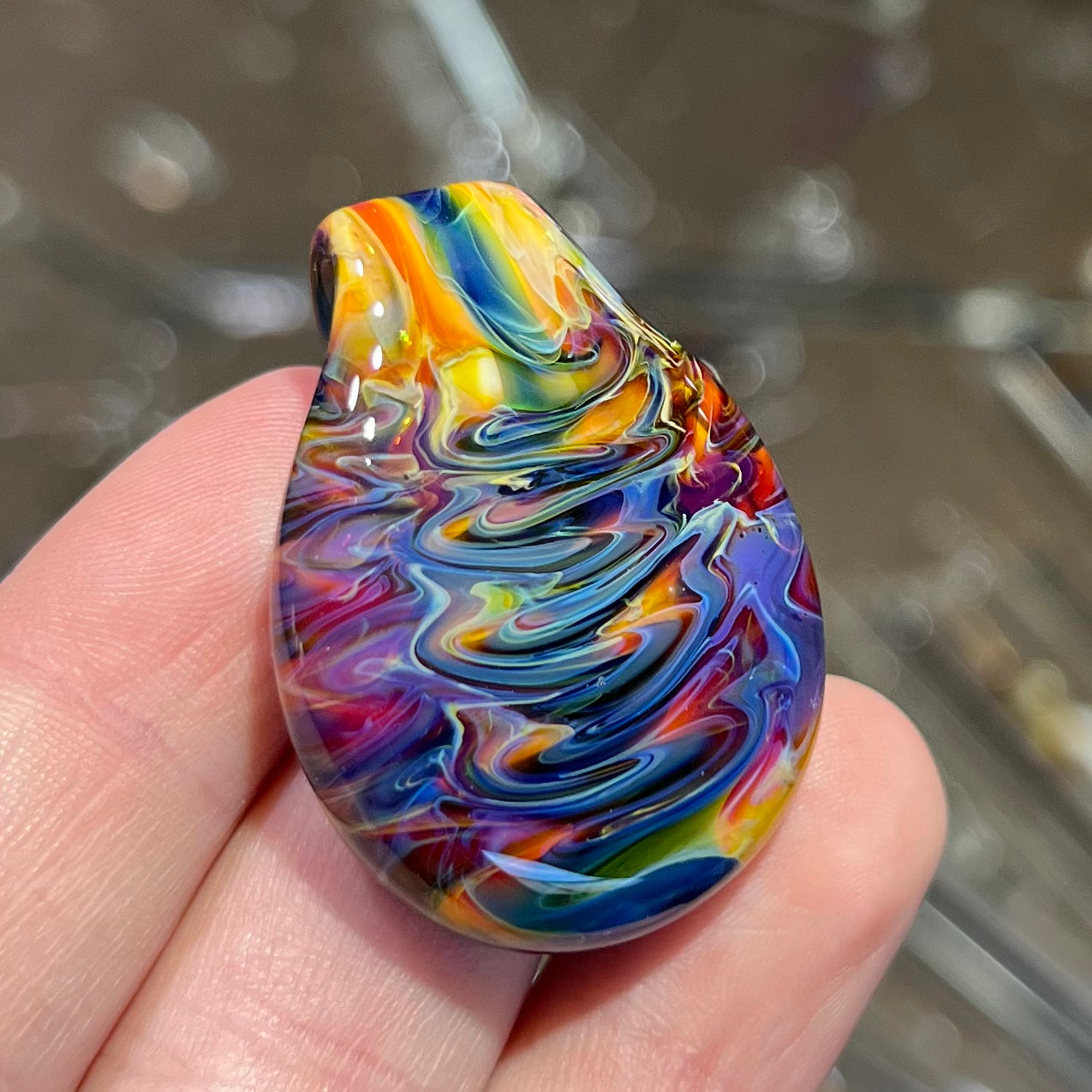 Tie Dye Pendant