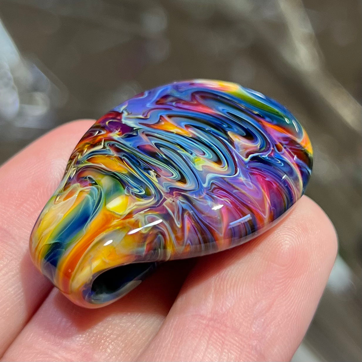 Tie Dye Pendant