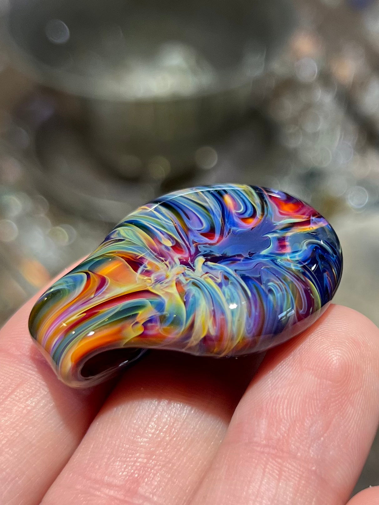 Tie Dye Pendant