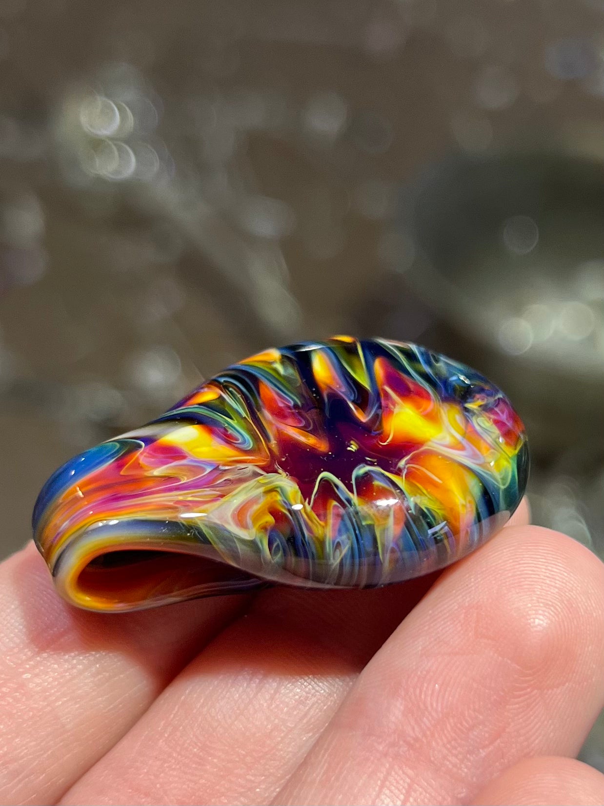 Tie Dye Pendant