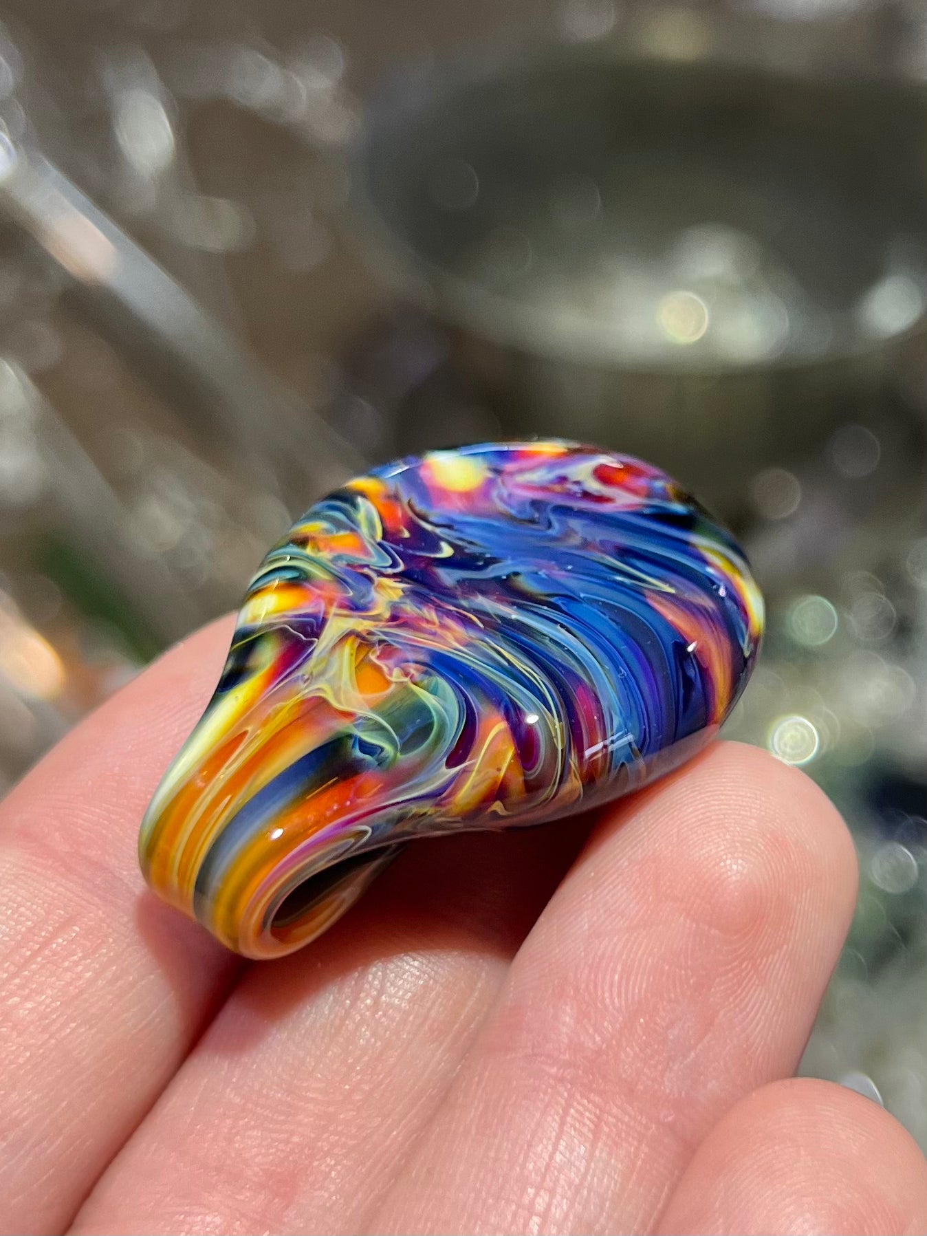 Tie Dye Pendant
