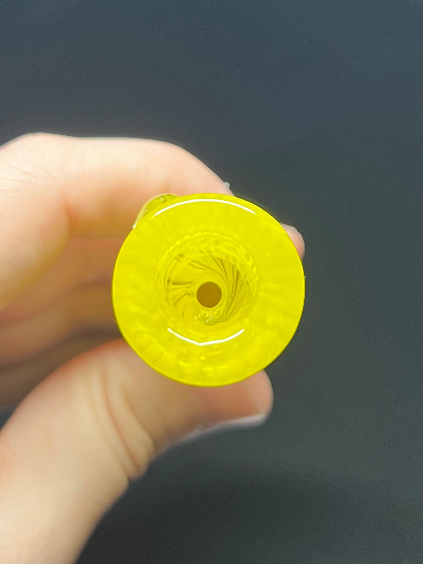 Coil Pot Yellow Chillum