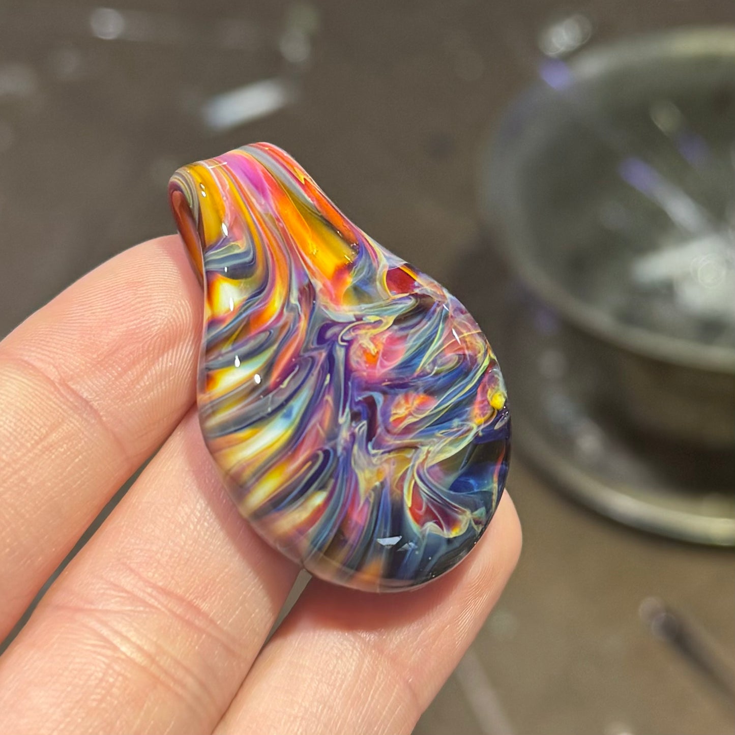 Tie Dye Pendant