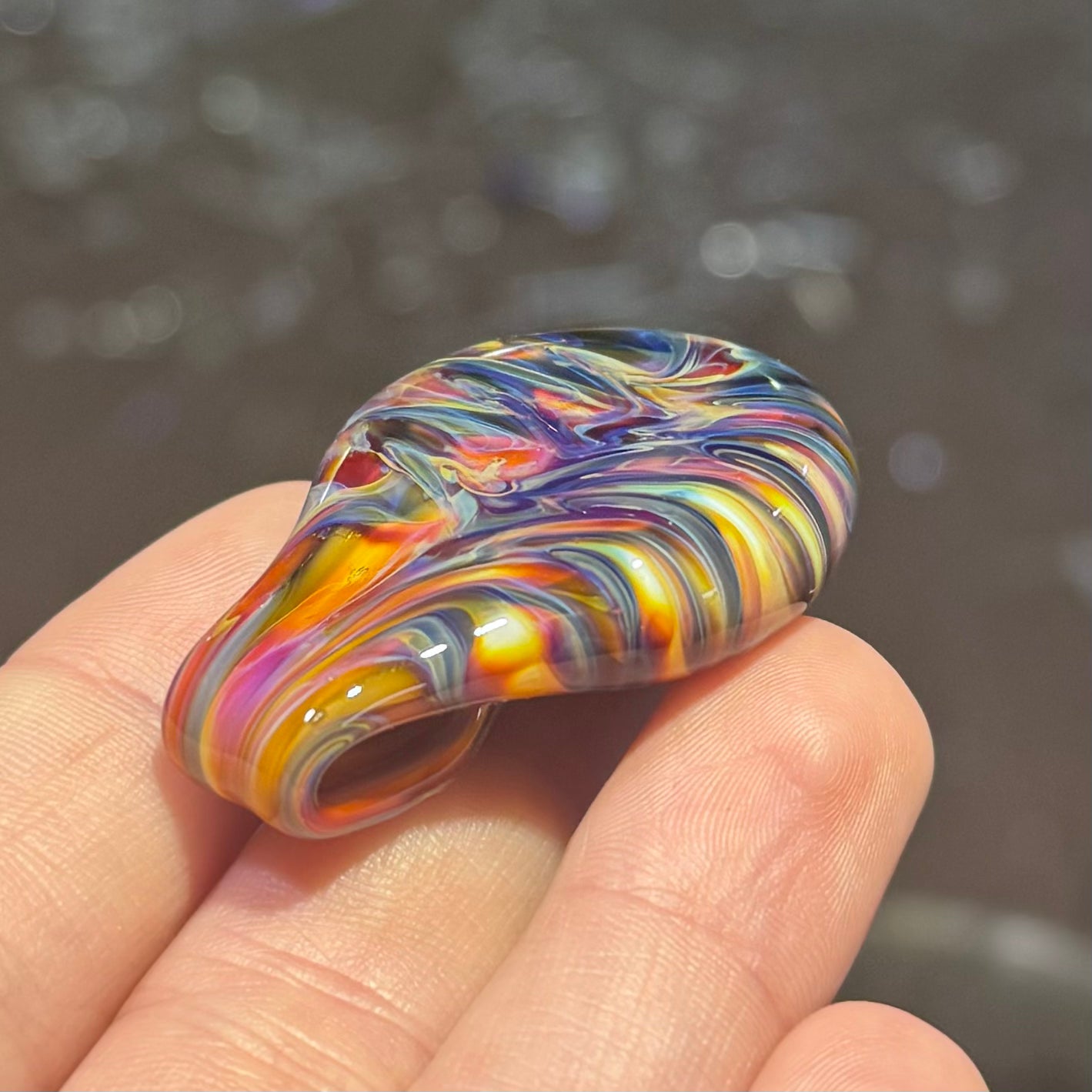 Tie Dye Pendant